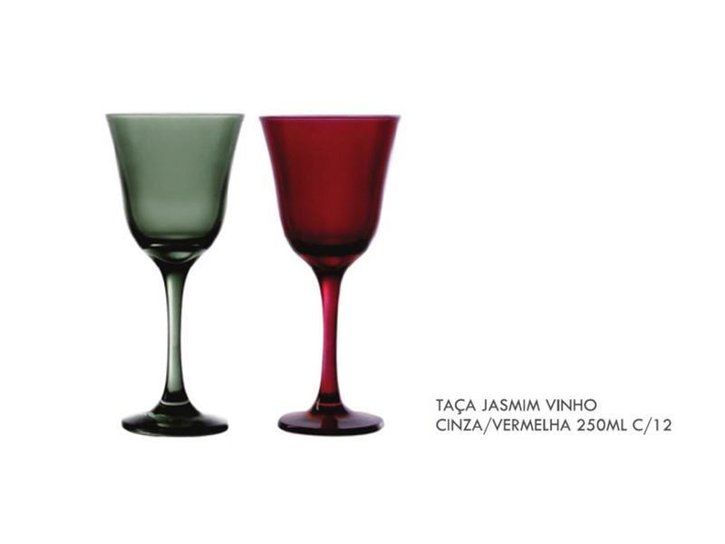Taça Jasmim Vinho 250ML - 3957 (F)