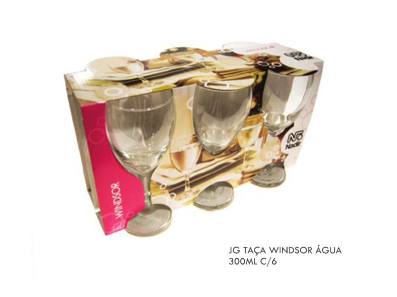 Jogo Taça Windsor Água 300ML - 2551 (F)